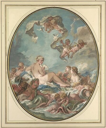 François Boucher, ‘The Birth and Triumph of Venus’, 1743