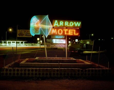 Steve Fitch, ‘Arrow Motel, Highway 85, Espanola, New Mexico, March 23’, 1982