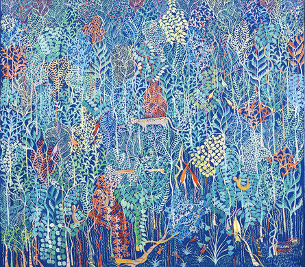 Feliciano Carvallo, ‘Selva con Guacharaca’, 1994