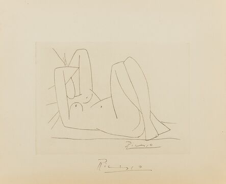 Pablo Picasso, ‘Illustration from Amitiés de Montmartre’, 1949