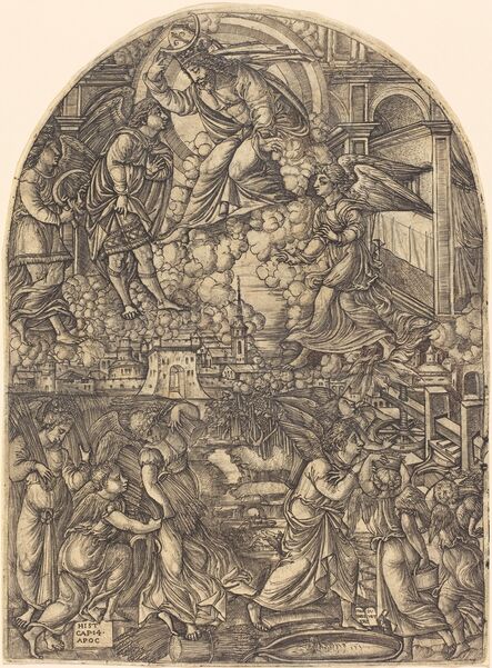 Jean Duvet, ‘The Winepress of the Wrath of God’, 1546/1556
