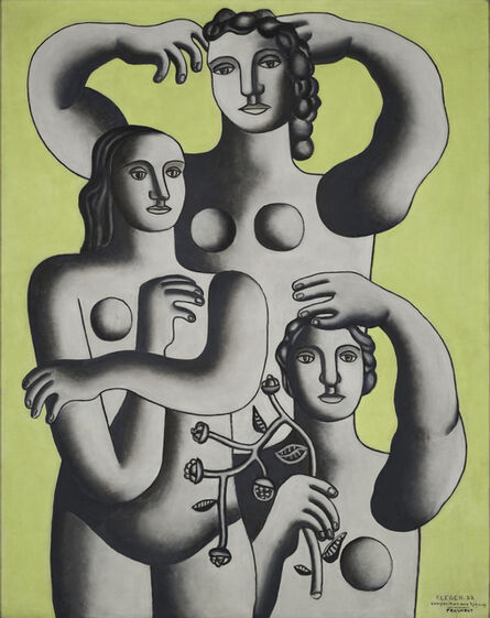 Fernand Léger, ‘Composition with Three Figures— Fragment’, 1932