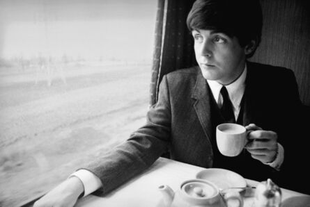 Harry Benson, ‘Paul McCartney on the Train’, 1964