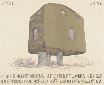 Claes Oldenburg, ‘English Plug’, 1967