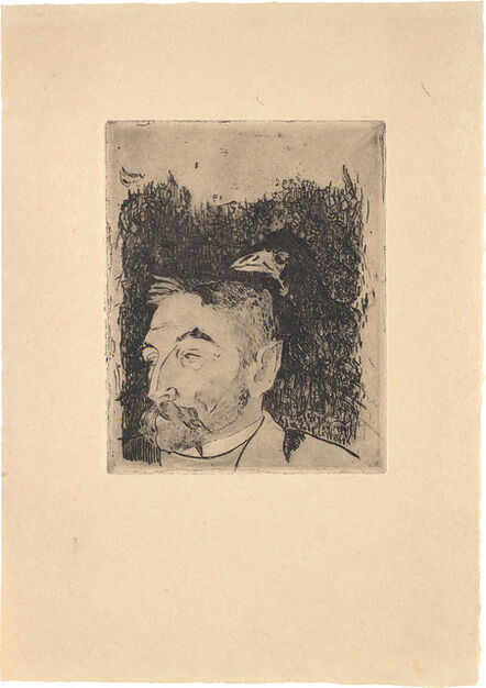 Paul Gauguin, ‘Portrait de Stéphane Mallarmé (G. 14, M./K./J./S. 12)’, 1891