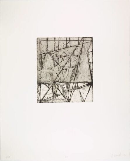 Brice Marden, ‘Etchings to Rexroth 25’, 1986