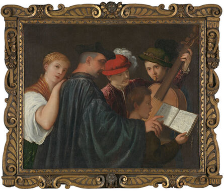 Titian, ‘The Music Lesson’, about 1535
