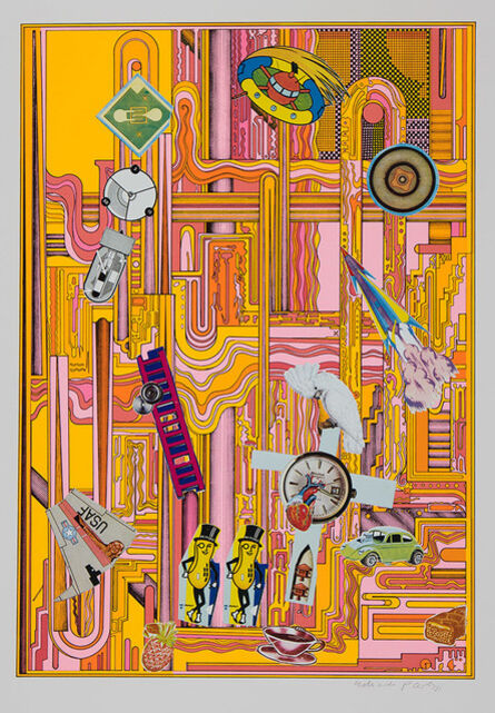 Eduardo Paolozzi, ‘Mr Peanut (pink) ’, 1970