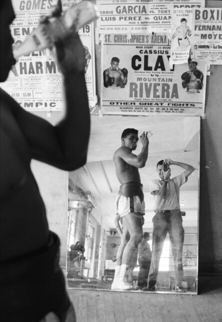 Marvin E. Newman, ‘Cassius Clay and Marvin Newman, Fifth Street Gym, Miami’, 1963