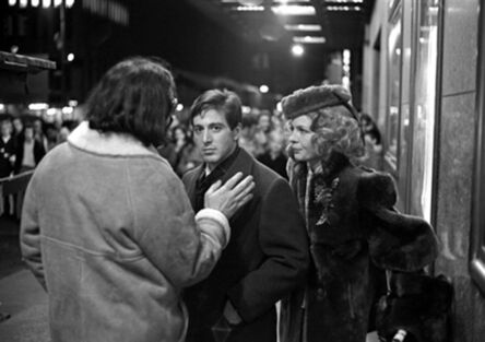 Harry Benson, ‘Coppola, Pacino, Keaton, The Godfather, New York’, 1971