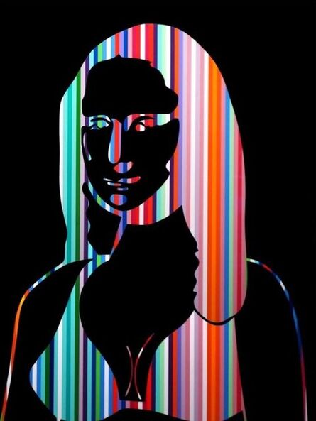 Neno Ramos, ‘Mona Lisa Colors Black’, 2018