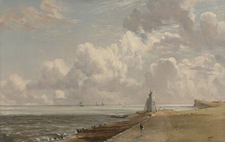 John Constable, ‘Harwich: The Low Lighthouse and Beacon Hill’, ca. 1820