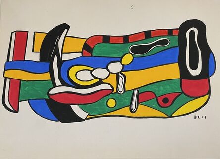 Fernand Léger, ‘Composition abstraite’, 1954