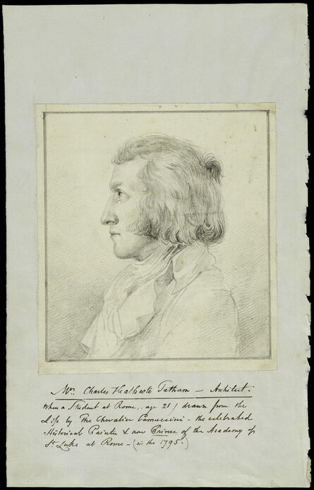 Vincenzo Camuccini, ‘Mr. Charles Heathcote Tatham architect’, 1795
