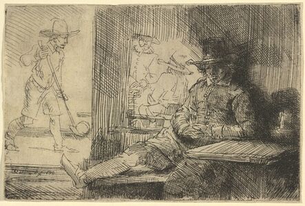 Rembrandt van Rijn, ‘The Golf Player’, 1654