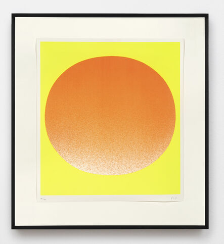 Rupprecht Geiger, ‘orange auf gelb’, 1967