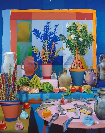 Daniel Gordon, ‘Lettuces and Trout’, 2016