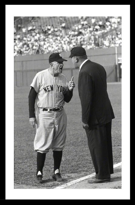 Neil Leifer, ‘Casey Stengel Argues With Umpire’, 1960