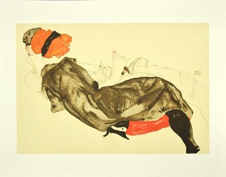 Egon Schiele, ‘Reclining Couple’, 2007