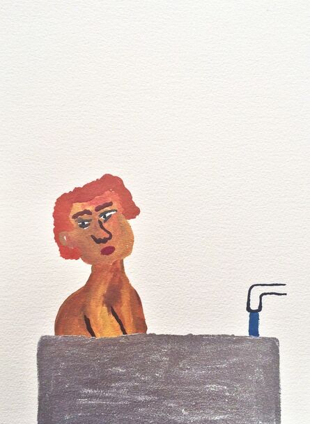 Sara Zielinski, ‘Men in Bath 3’, 2015