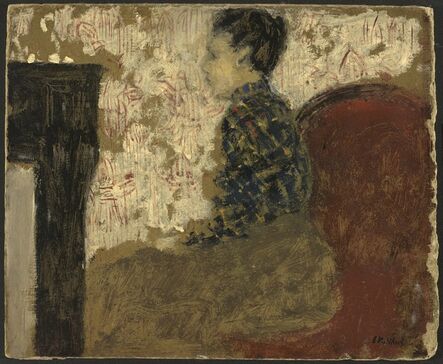 Édouard Vuillard, ‘Woman Sitting by the Fireside’, ca. 1894