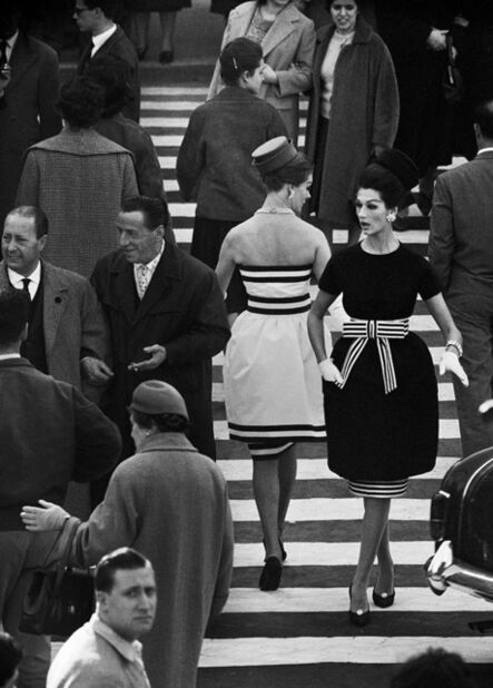 William Klein, ‘Simone + Nina, Piazza di Spagna Nr. 2, Rome (Vogue)’, 1960