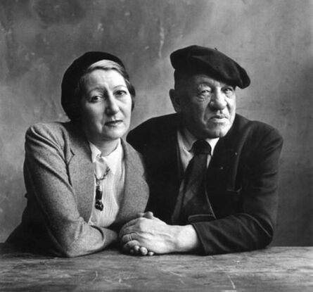 Irving Penn, ‘Monsieur et Madame Blaise Cendrars (Raymone), Paris’, 1950