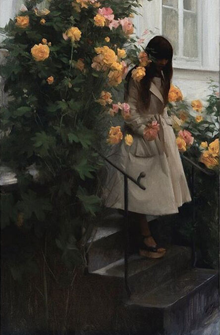 Nick Alm, ‘Down the Stairs’, 2017