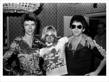Mick Rock, ‘Bowie, Iggy, Lou Reed 2’, 2020