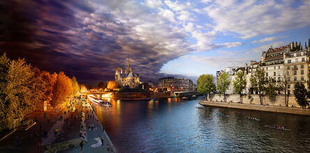 Stephen Wilkes, ‘Pont de la Tournelle, Paris, Day to Night’, 2013