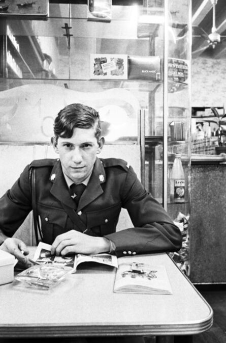 David Goldblatt, ‘Young policeman in a cafe, Pretoria, Transvaal’, 1967