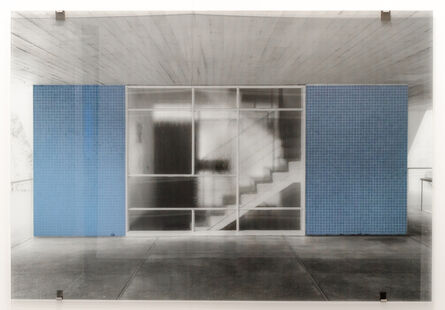Veronika Kellndorfer, ‘Niemeyer with blue tiles’, 2017