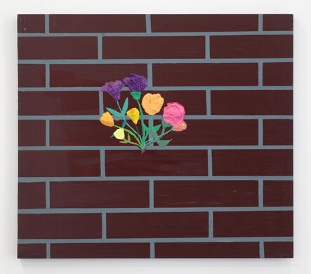 Chris Johanson, ‘Untitled Flower Painting’, 2010