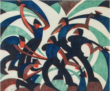 Sybil Andrews, ‘Sledgehammers’, 1933