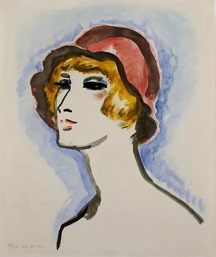 Kees van Dongen, ‘Femme au Chapeau Rouge’, 1925-1930