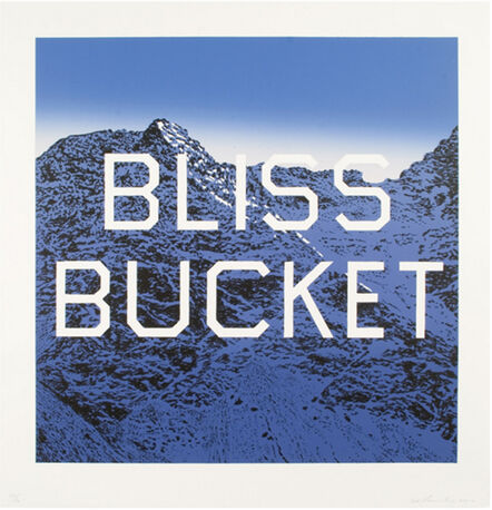 Ed Ruscha, ‘Bliss Bucket’, 2010