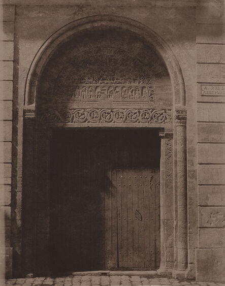 Pierre Emile Joseph Pécarrère, ‘Porte de Préfecture a Cathédrale de Bourges’, 1851