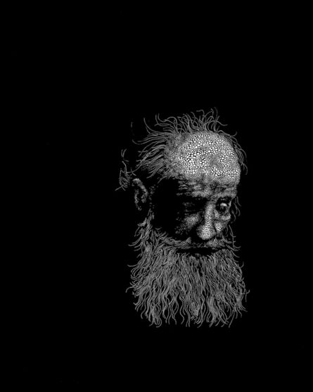 Sebastiaan Bremer, ‘Man with Flowing Beard’, 2020