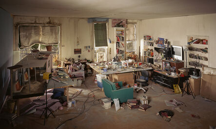 Lori Nix and Kathleen Gerber, ‘Living Room’, 2013