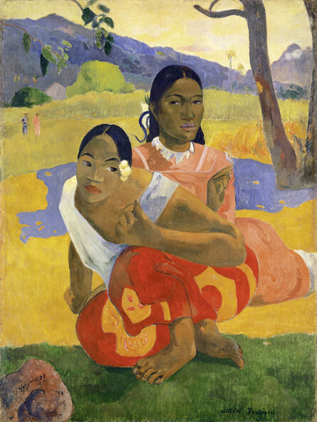 Paul Gauguin, ‘Nafea faaipoipo ((When Will You Marry?)’, 1892