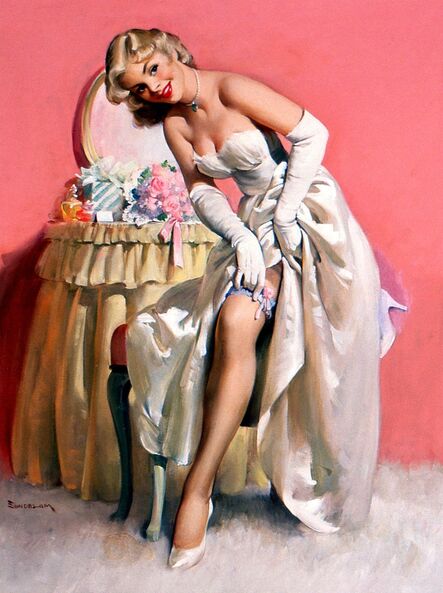 Haddon Sundblom, ‘Miss Sylvania’, ca. 1960