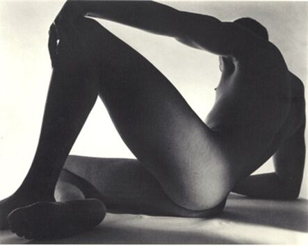 Horst P. Horst, ‘Triangle Male Nude - Reclining’, 1952
