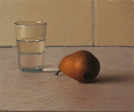 Aram Gershuni, ‘Glass of Water and Pear’, 2013