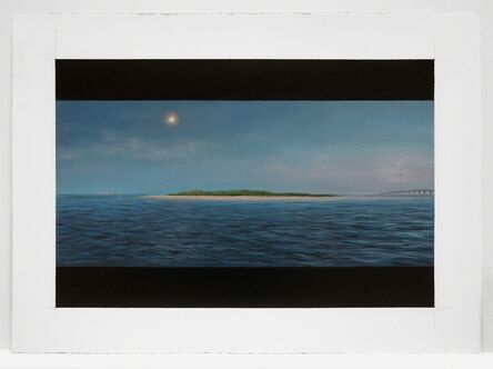 Adam Straus, ‘Expanse: Moonrise Warren Island’, 2015