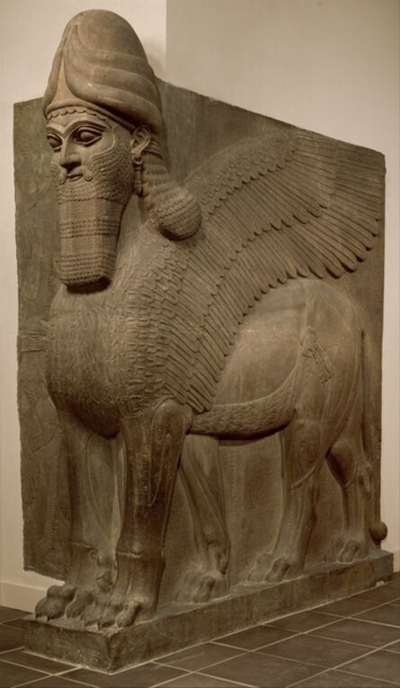Unknown Assyrian, ‘Human-headed winged lion (lamassu)’, ca. 883–859 B.C.