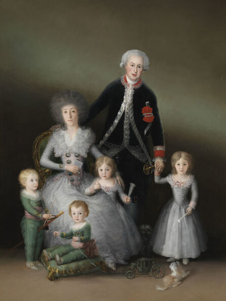 Francisco de Goya, ‘The Duke and Duchess of Osuna and their Children’, 1788
