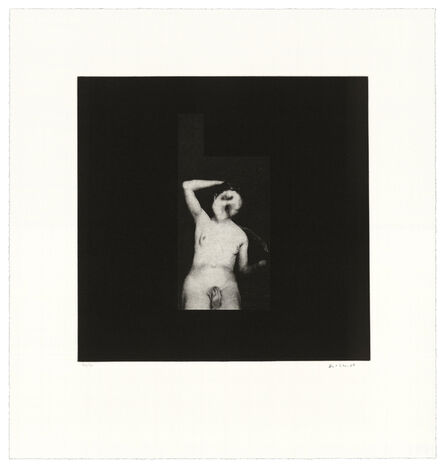 David Lynch, ‘Distorted Nude Photogravure #1’, 2021