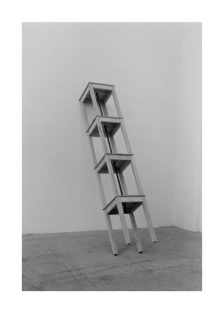 Roman Signer, ‘Vier Hocker / Four Stools’, 1985