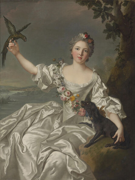 After Jean-Marc Nattier, ‘Portrait of François-Renée de Carbonnel de Canisy, Marquise d'Antin, three-quarter-length’