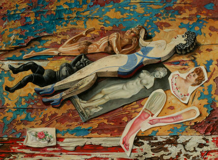 Aaron Bohrod, ‘The Aphrodite Theme’, 1991